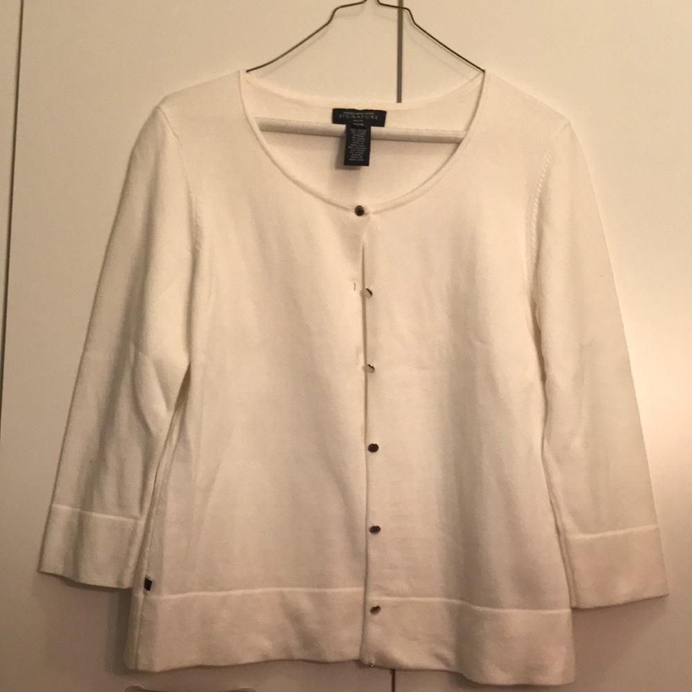 Cardigan White